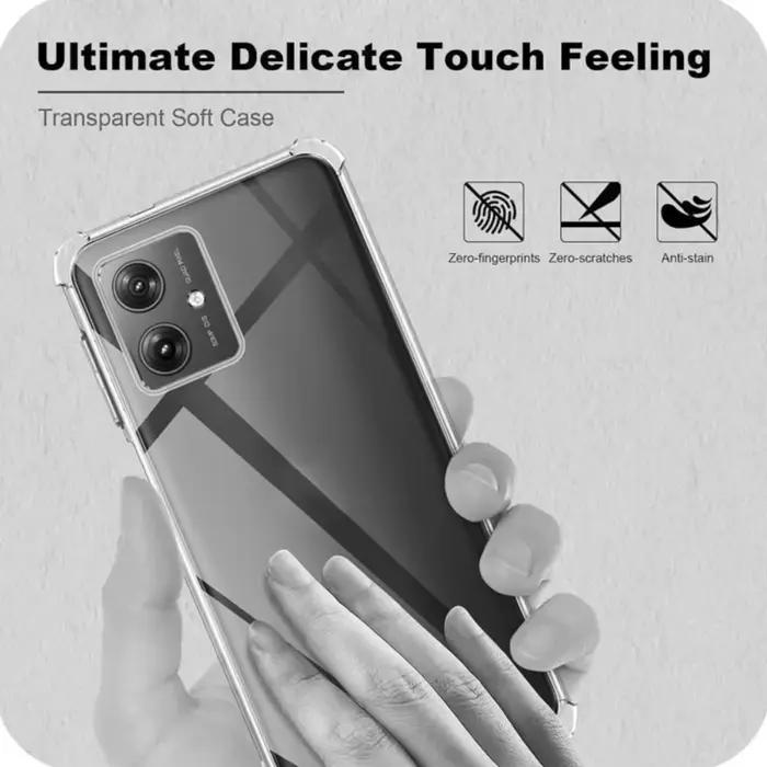 Coque de téléphone transparente antichoc pour Motorola Moto Edge 30 Fusion 20 lite 40 Neo 50 Pro, co