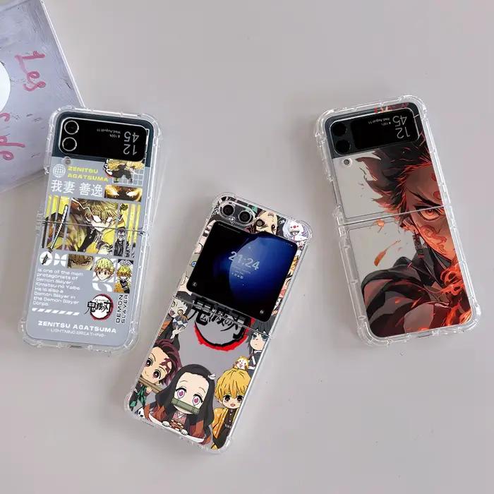 Coque de téléphone Anime Demons Slayers Tanjirou, étui arrière souple Anti-chute pour Samsung Galaxy