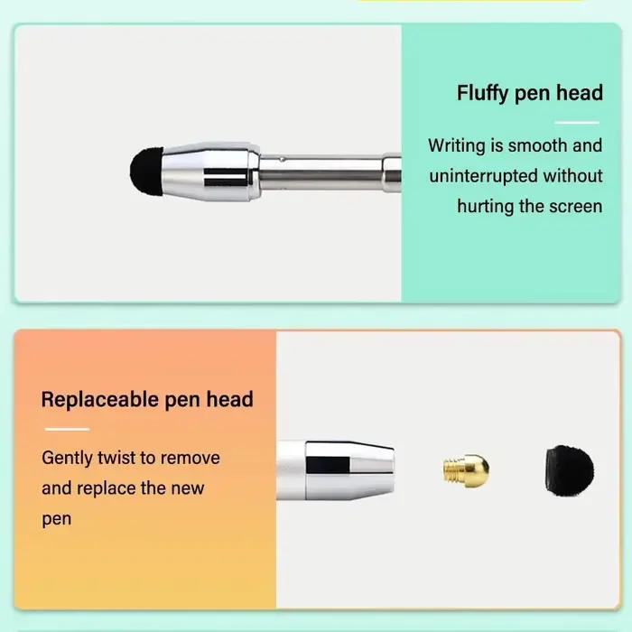 Stylet pour écran tactile, stylo universel rétractable pour téléphone, tablette, bâtons de lecture d