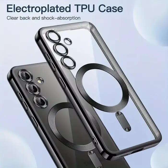Étui Transparent pour Samsung Galaxy S26 S25 Ultra S24 FE S20 S22 S21 S23 Plus A55 A35 A17 A56 pour