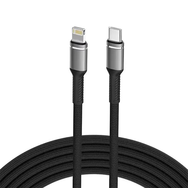 Câble Lightning à charge rapide PD MFI USB C vers Lightning Wire pour Iphone 14 13 12 11 Pro Max 6 7