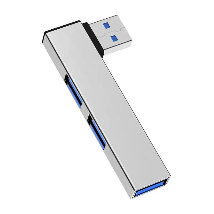 HUB USB 3 en 1 OTG USB 3.0/type-c 3.0 à 3 USB répartiteur USB vitesse 5.0Gbps 3 ports Type C HUB pou