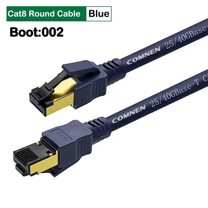 Patchtek Cat8 Lan 40G RJ45 câble Ethernet réseau 0.2 M-20 M SSTP 28AWG paires torsadées 2000 Mhz Int