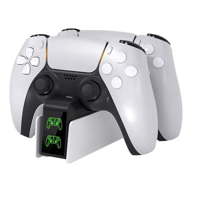 Station de charge DualSense pour contrôleur PS5, double station de charge, support pour contrôleur d