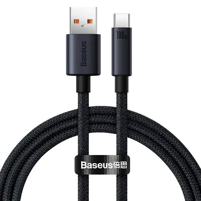 Baseus 66 W/100 W USB Type C câble pour Huawei P50 P40 Pro Honor Super Charge 6A Charge rapide USB C