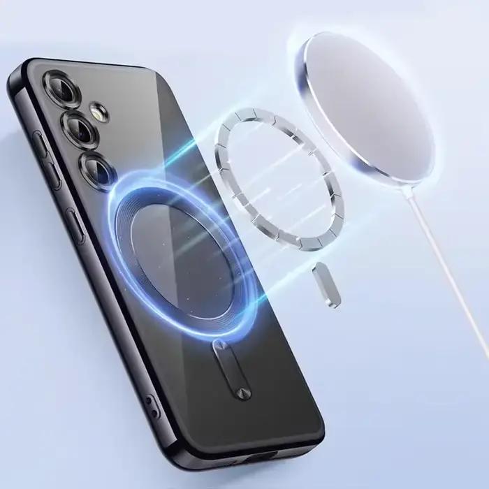 Étui Transparent pour Samsung Galaxy S26 S25 Ultra S24 FE S20 S22 S21 S23 Plus A55 A35 A17 A56 pour