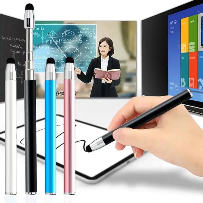 Stylet pour écran tactile, stylo universel rétractable pour téléphone, tablette, bâtons de lecture d