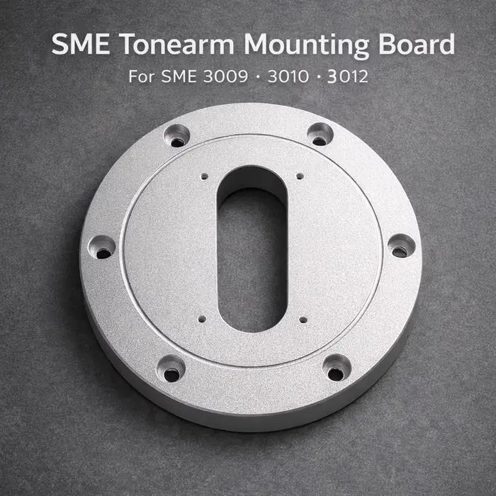 Plaque de montage en aluminium massif de 15 mm pour SME, fente de 71,5 × 29,8 mm pour SME 3009/3010/