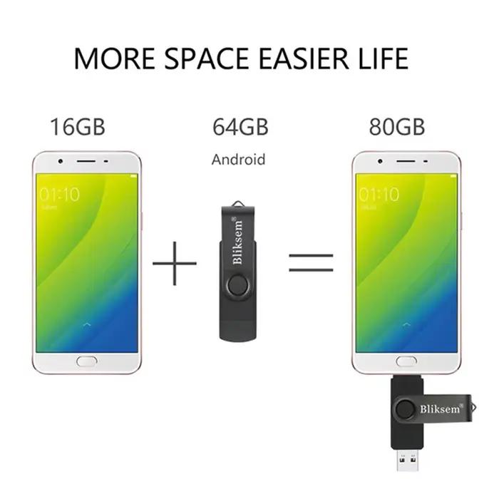 Bliksem-Clé usb 2.0 haute vitesse, support à mémoire de 32gb 64gb, support à mémoire de 32gb 64gb, l