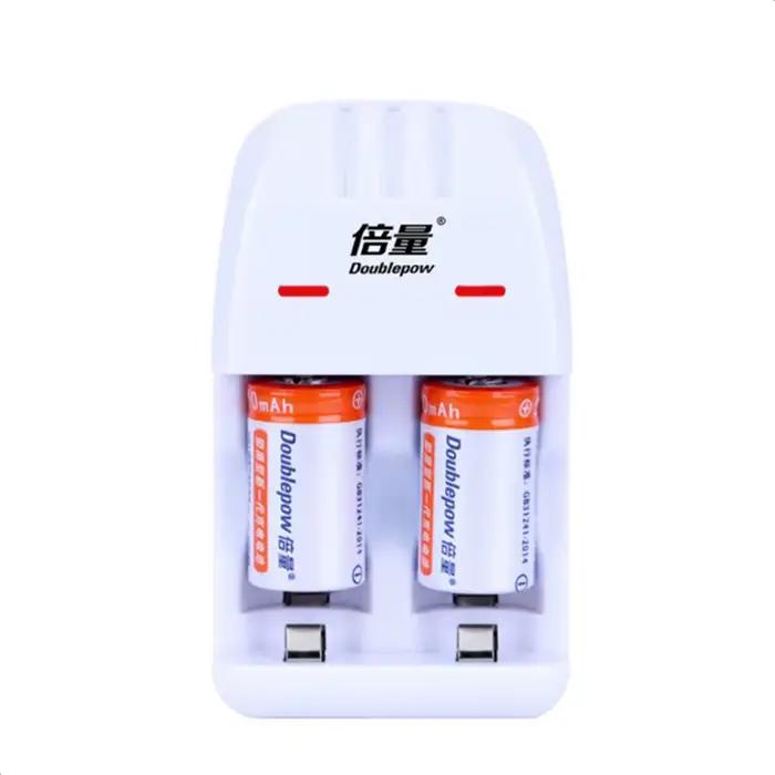 2 pièces de haute qualité 3.2V Cr2 batterie rechargeable 800mWh batterie rechargeable au lithium-ion