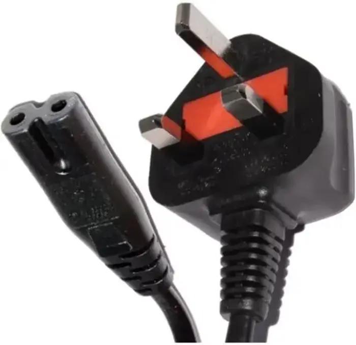 Cordon d'alimentation C7 UK à 8 ports, 2 broches, pour SAMSUNG, SONY, TV, FIGURE 8