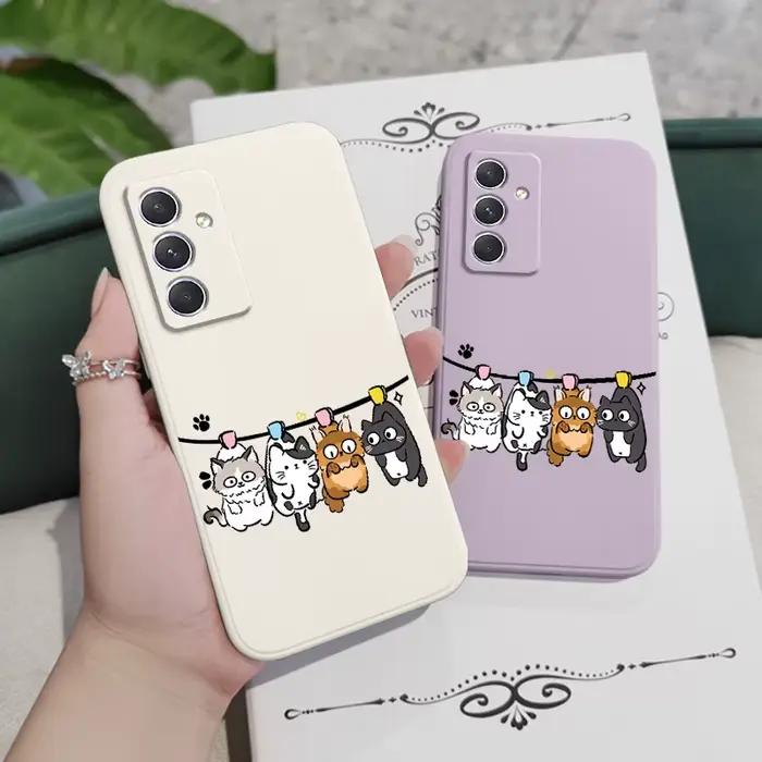 Coque Air Cat pour Samsung Galaxy A56 A36 A26 A17 A16 A07 A06 A54 A34 A24 A14 A73 A53 A33 A23 A13 A7