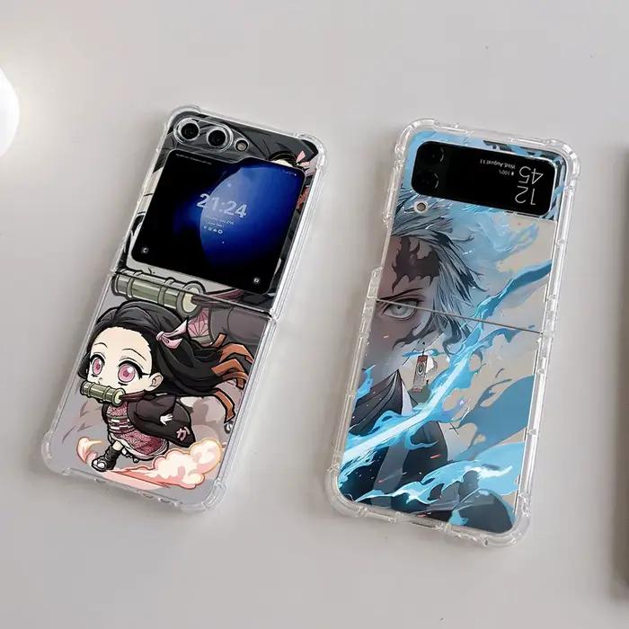 Coque de téléphone Anime Demons Slayers Tanjirou, étui arrière souple Anti-chute pour Samsung Galaxy
