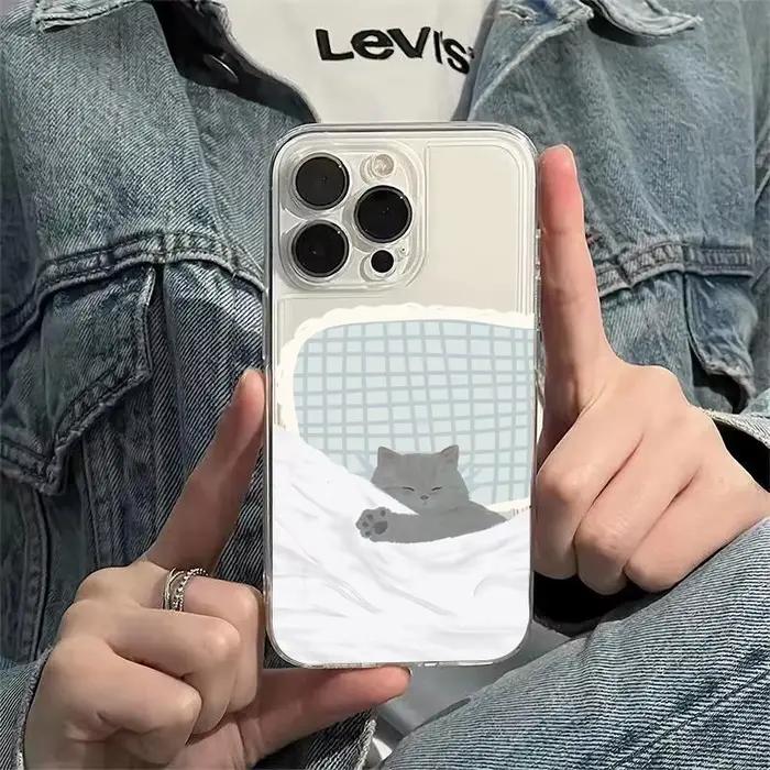 Coque de téléphone pour couple chien et chat pour Samsung Galaxy S26 S25 S23 Ultra S22 Plus S24FE A5