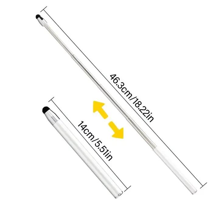 Stylet pour écran tactile, stylo universel rétractable pour téléphone, tablette, bâtons de lecture d
