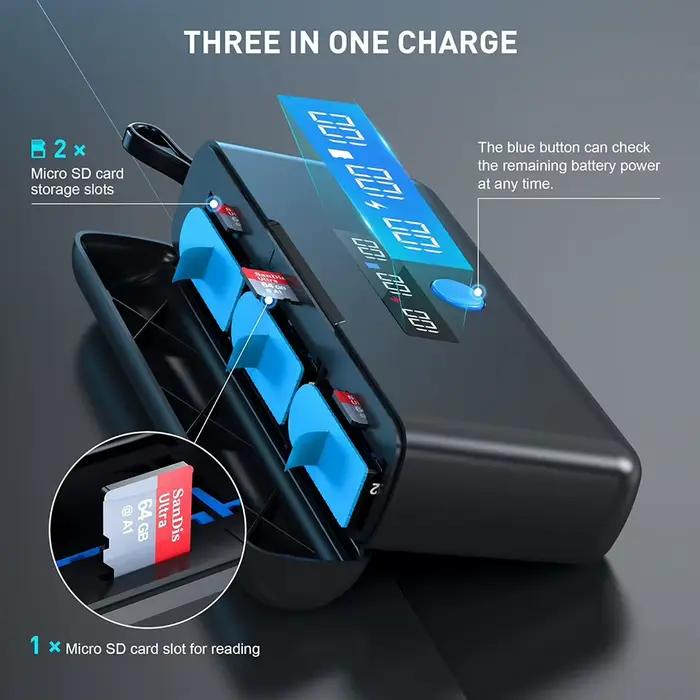 Chargeur de batterie GoPro