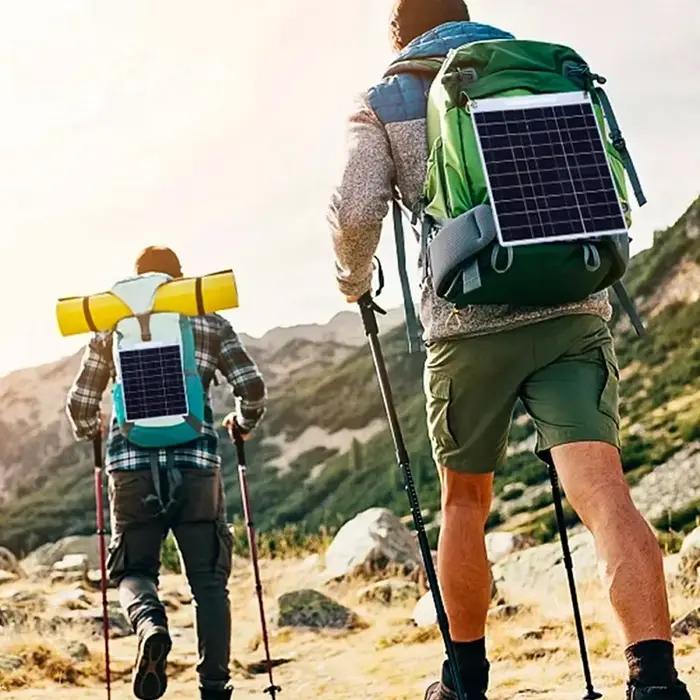 Chargeur solaire 100W avec deux Ports USB
