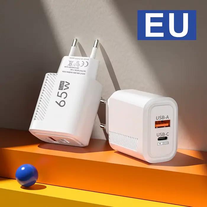 Chargeur USB GaN Total 65W