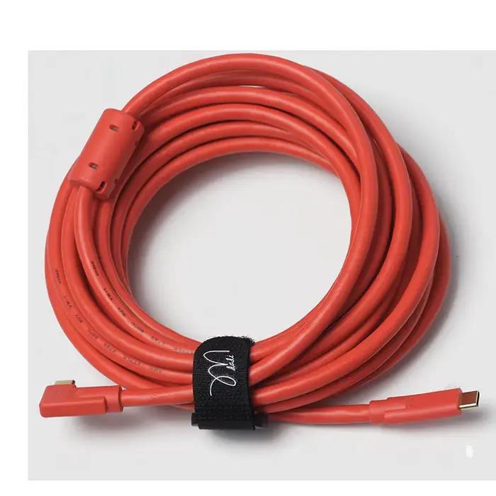 Câble USB-C vers USB-C pour appareil photo 3m 5m 8m pour Canon EOS R RP SONY A7m3 R3 A7R4 – Câble de prise de vue en liaison avec l'ordinateur