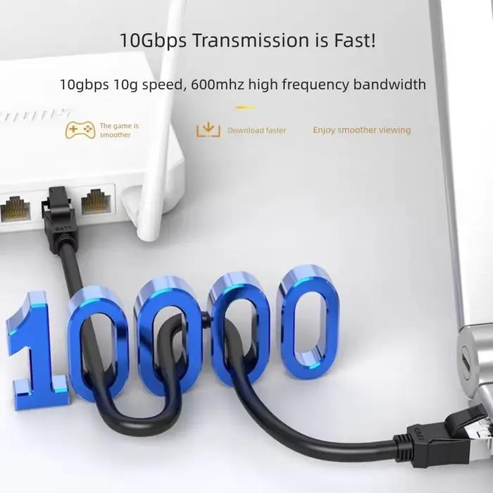 Câble Ethernet Cat 7, 10 Gbps