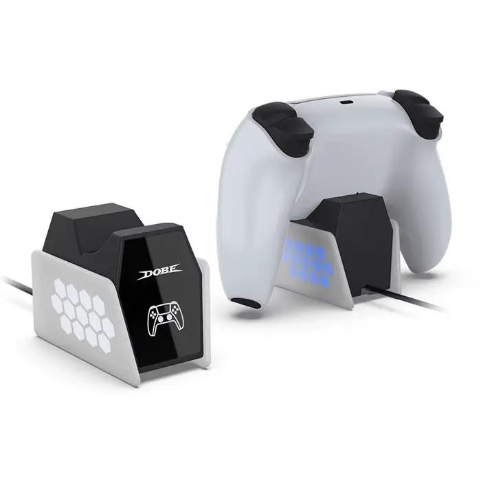 Station de charge unique intelligente pour manette PS5 et PS5 Elite avec chargeur de contrôleur de lumière LED