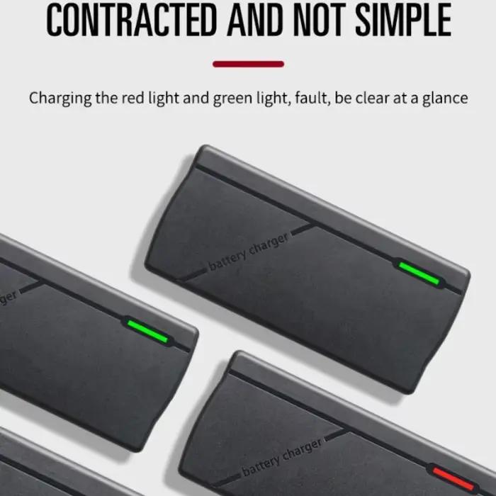 Chargeur de batterie au lithium HD 24S Smart LED 100.8V5 Li-ion LiFePO4 pour moto