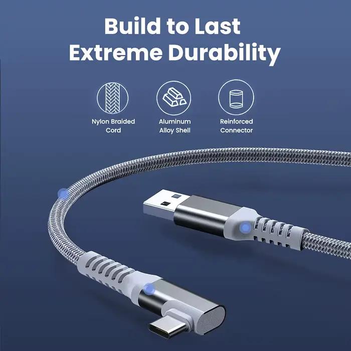 Câble de charge de ligne de données de 3 à 5m pour Meta Quest 3S /3/2 Pico4 3.0