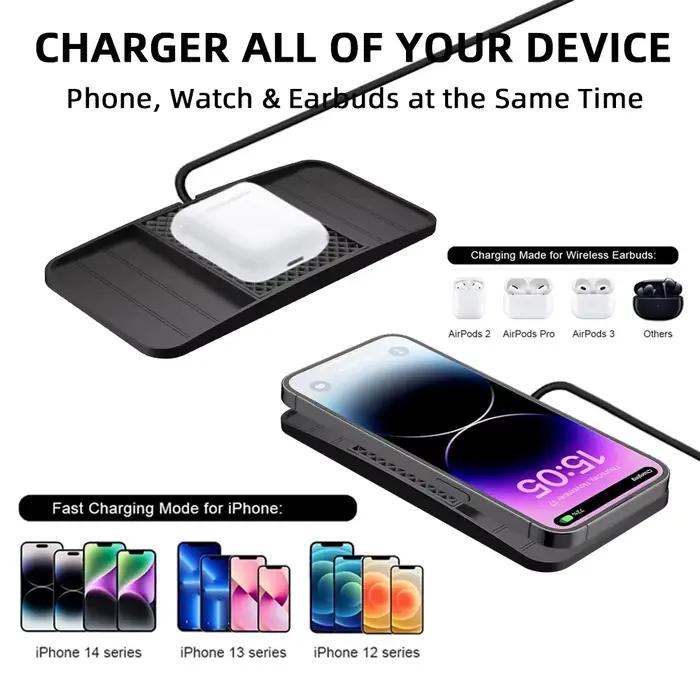 Chargeur sans fil rapide 15W