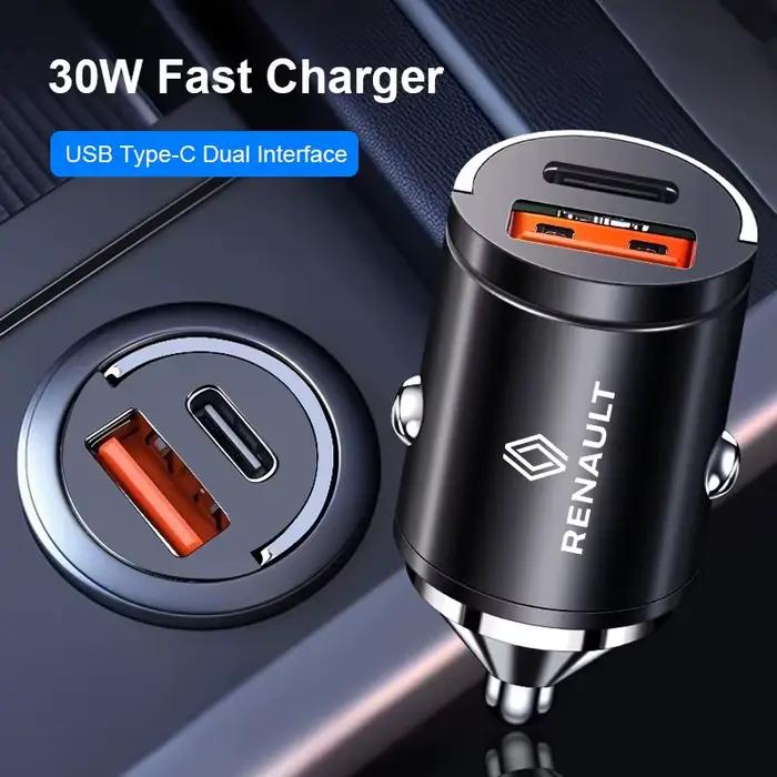 Chargeur USB double port 200W pour voiture