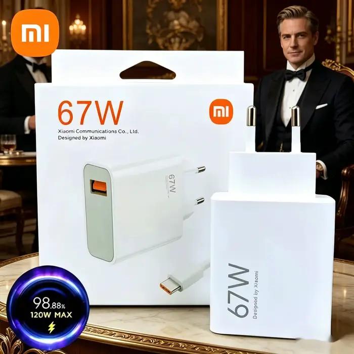 Xiaomi – chargeur USB Original 67W