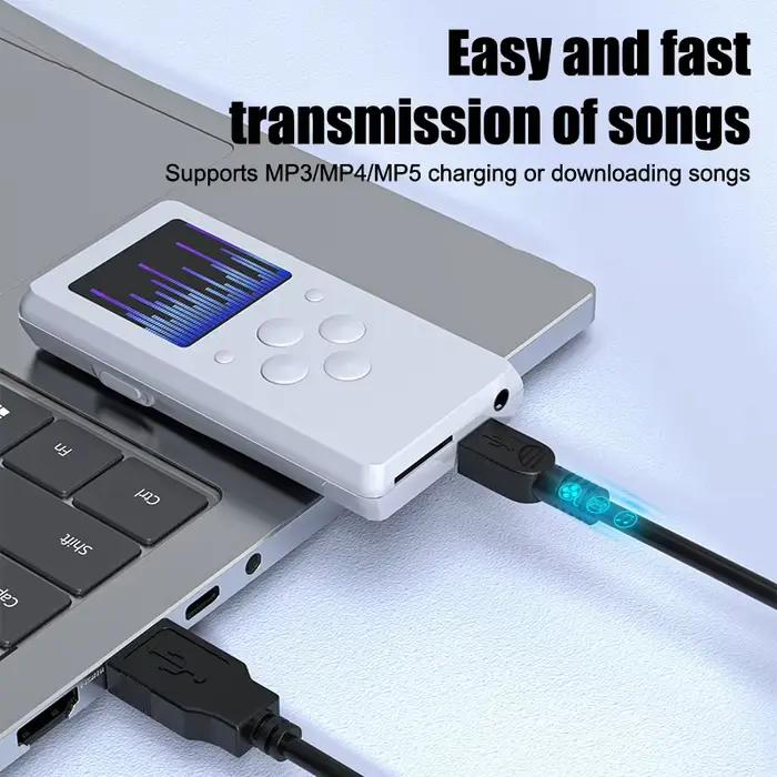 Câble USB 0, 8 m 2.0A Mâle vers Mini B 5 broches 5P Port T MiniUSB pour appareils MP3 MP4