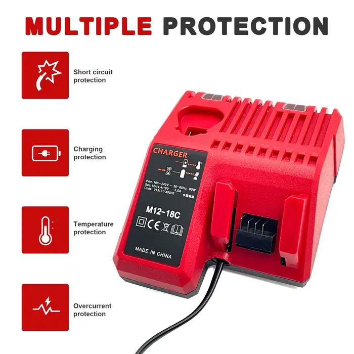 Chargeur de batterie Li-ion M12-18C