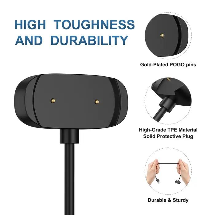 Chargeur USB pour Amazfit GTR 2/GTR 2e/Pop Pro/Bip U Pro