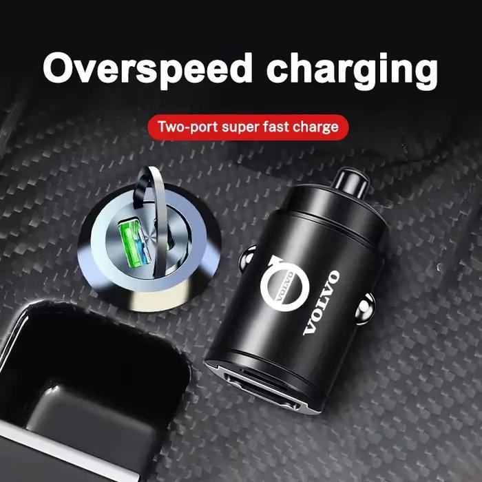 Mini adaptateur de chargeur de voiture USB Type-C