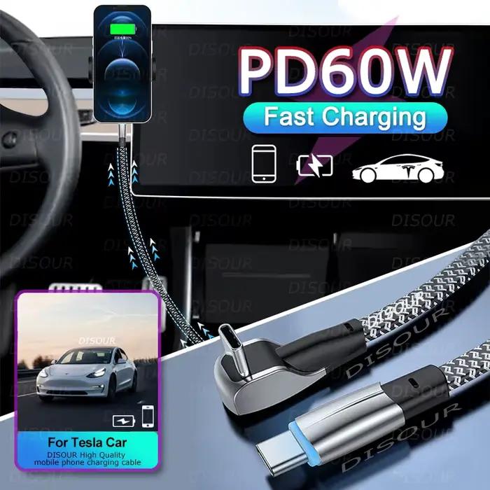 Câble de charge rapide pour téléphone de voiture