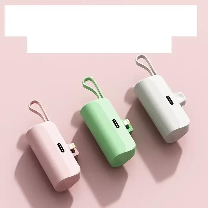 Mini chargeur de téléphone portable avec batterie externe Plug and Play pour Apple Samsung Huawei Xiaomi occasions spéciales recharge rapide et efficace