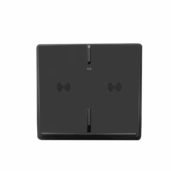 Le plus récent chargeur sans fil pour Tesla modèle 3 Support double Smartphone Pad accessoires de voiture 10W charge