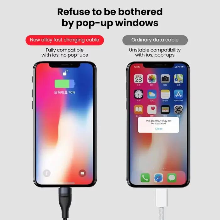 Olaf 25 cm USB Type C vers USB C câble de charge rapide USB IOS