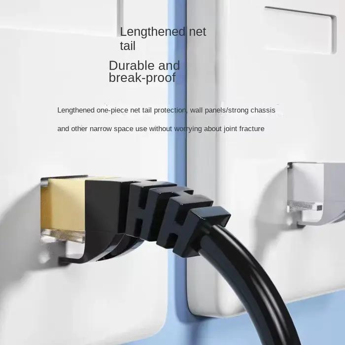 Câble Ethernet Cat6 Gigabit haute vitesse 1000Mbps