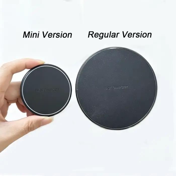 Chargeur sans fil, charge rapide par induction. Compact et portable