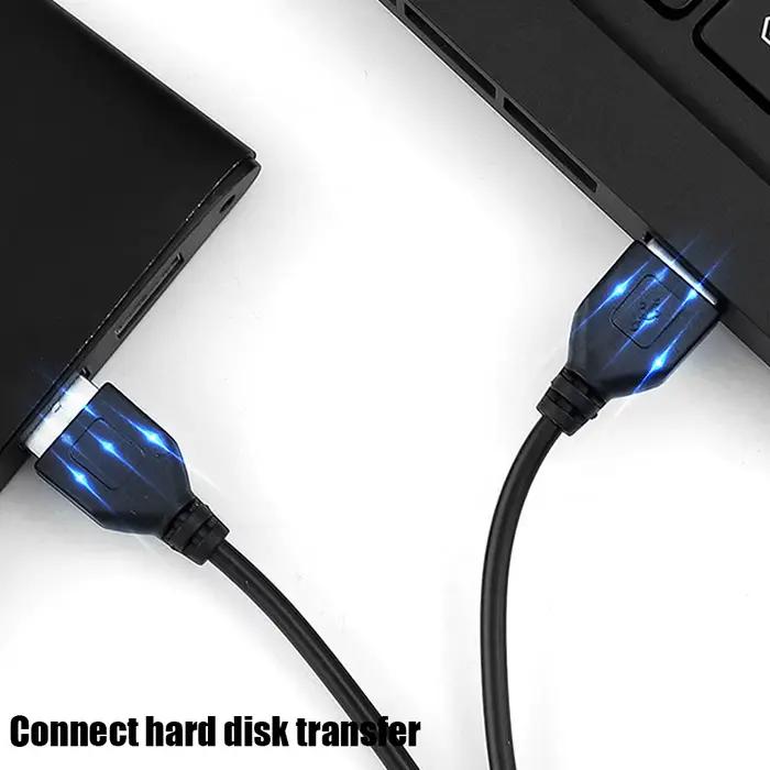 Câble d'extension USB A mâle vers mâle USB 3.0 2.0
