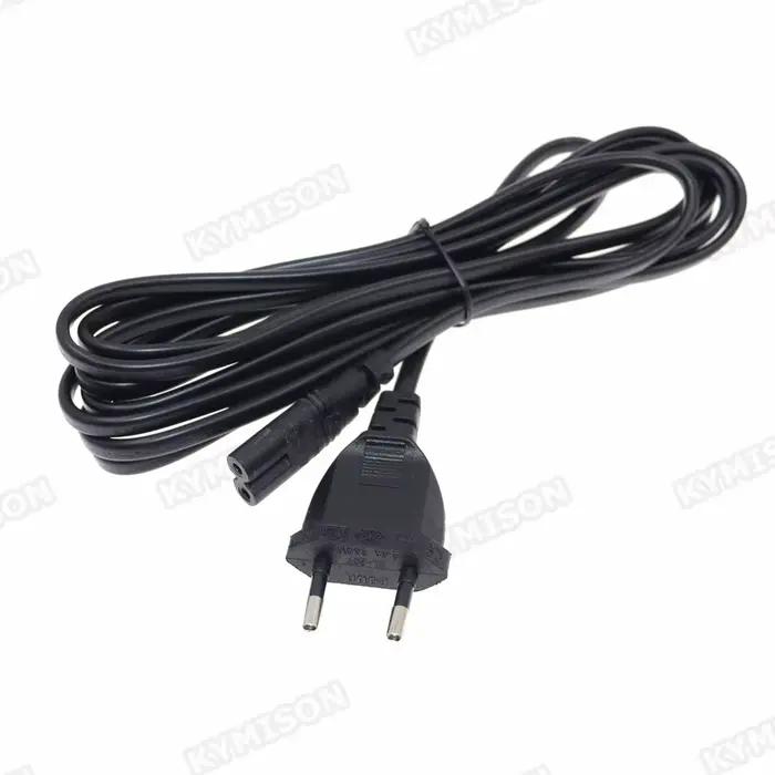 Câble d'alimentation KYMISON CEE vers CEI pour électronique grand public, 3m ou 5m, compatible avec Samsung, Philips, Sony, TV LED, variété de couleurs