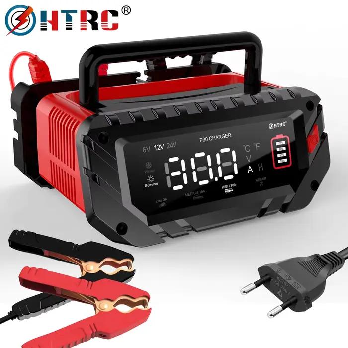 Chargeur de batterie de voiture intelligent 12V/30A 24V/16A 6V/10A pour la réparation