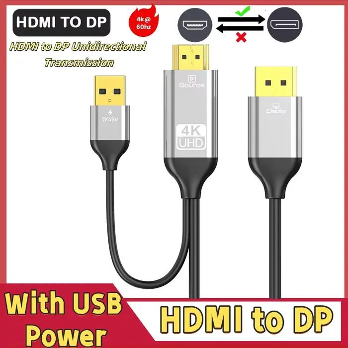 Câble HDMI vers DisplayPort