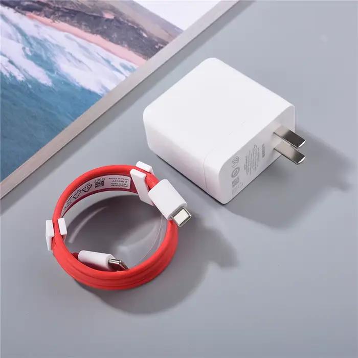 Oneplus – chargeur d'origine 10 9 8 Pro 65W PD