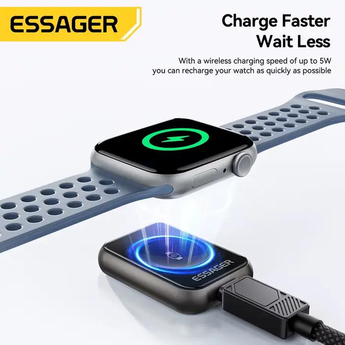 Essager chargeur de montre magnétique sans fil pour Apple Watch série S2-S11