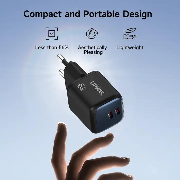 Chargeur rapide LIPWEL 45W GaN