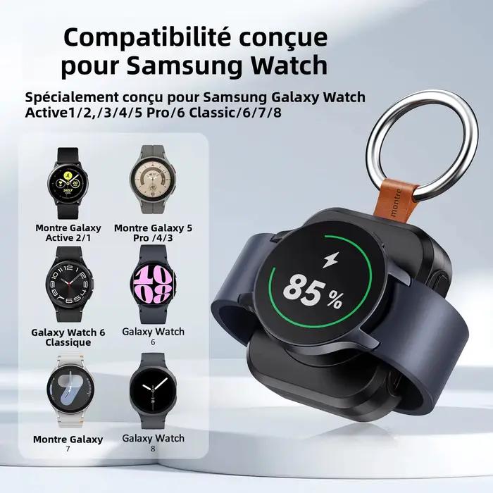 Chargeur sans fil magnétique pour montre Samsung toutes séries