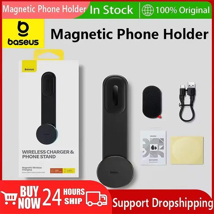 Bas192.- Support de téléphone de charge magnétique