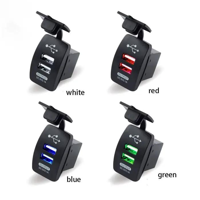 Adaptateur de chargeur de téléphone portable pour voiture et moto